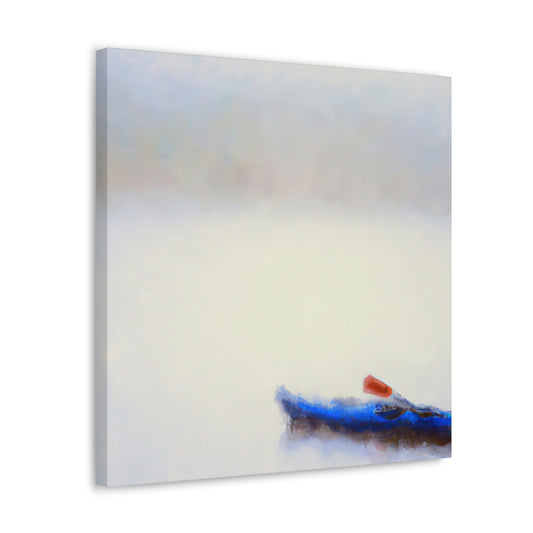 "KAYAKING in Minimalism" - Canvas