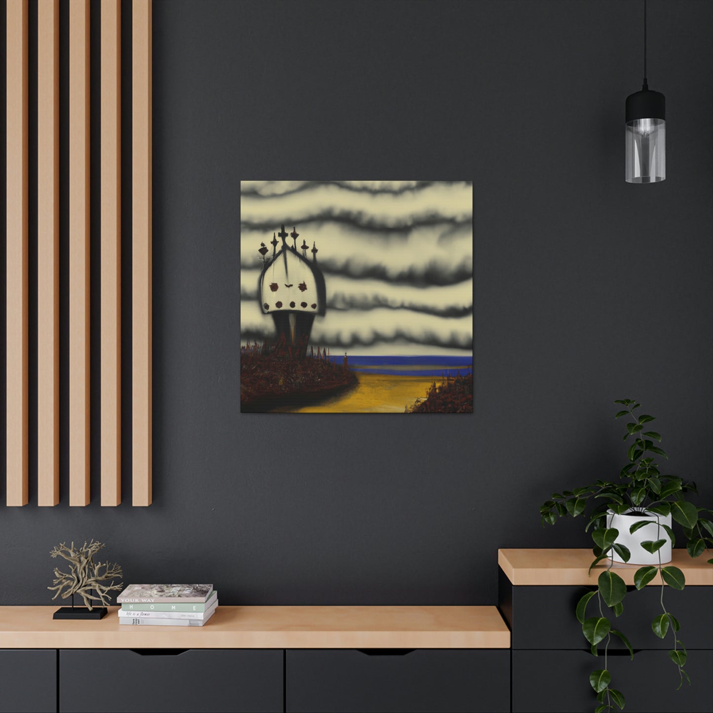 "Crops in Harvest Season" - Canvas