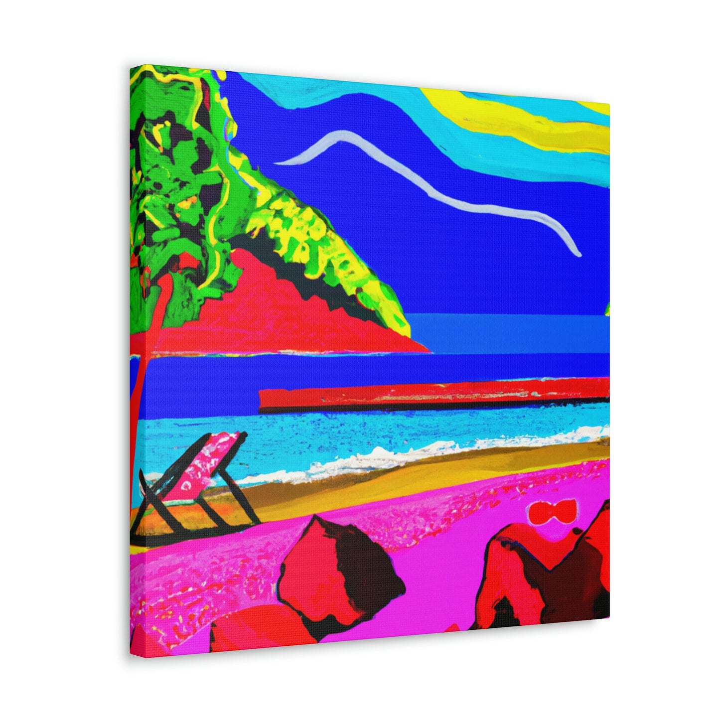 "Fauve Beach Colours" - Canvas