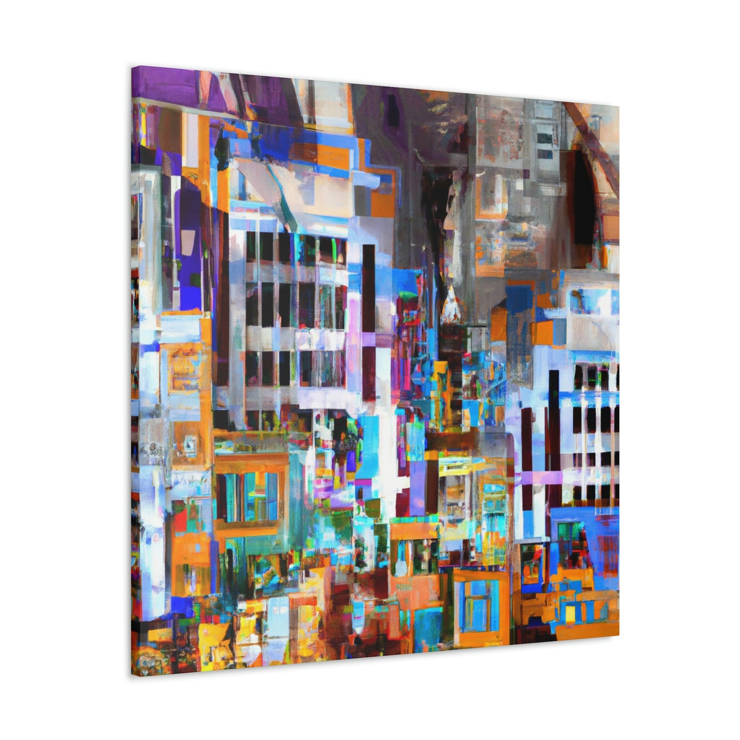 International Style Collage - Canvas