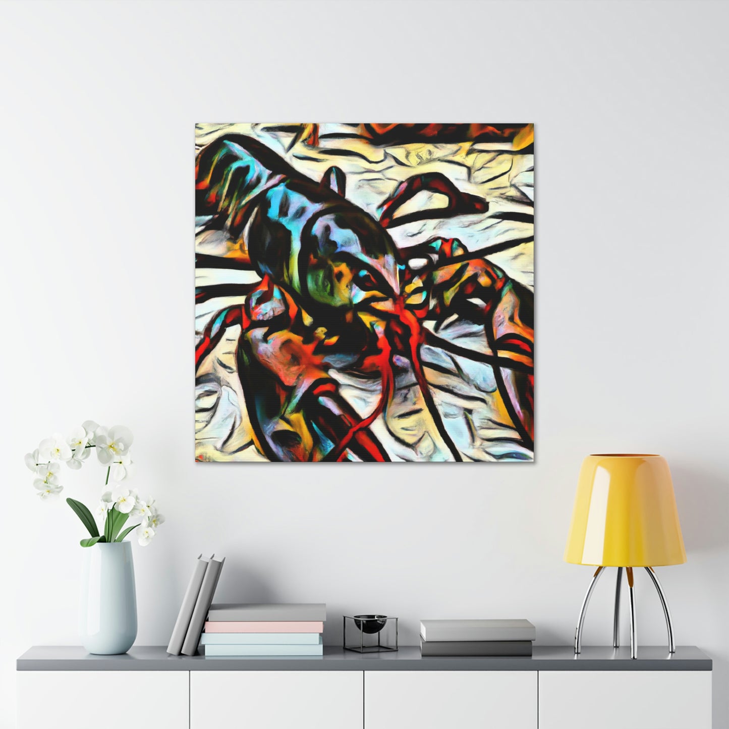 "Lobster Dance of 1940" - Canvas