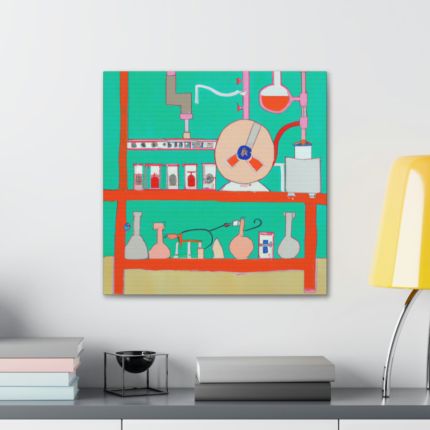 "A Laboratory Alchemy" - Canvas