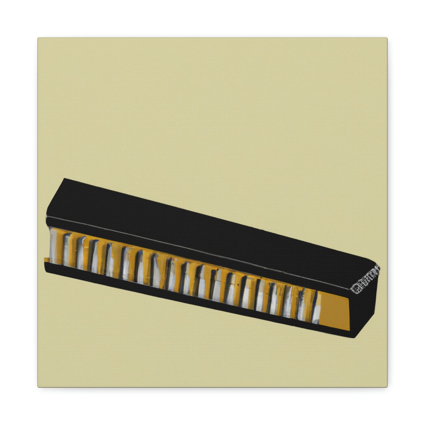 Harmonica: Minimalism - Canvas