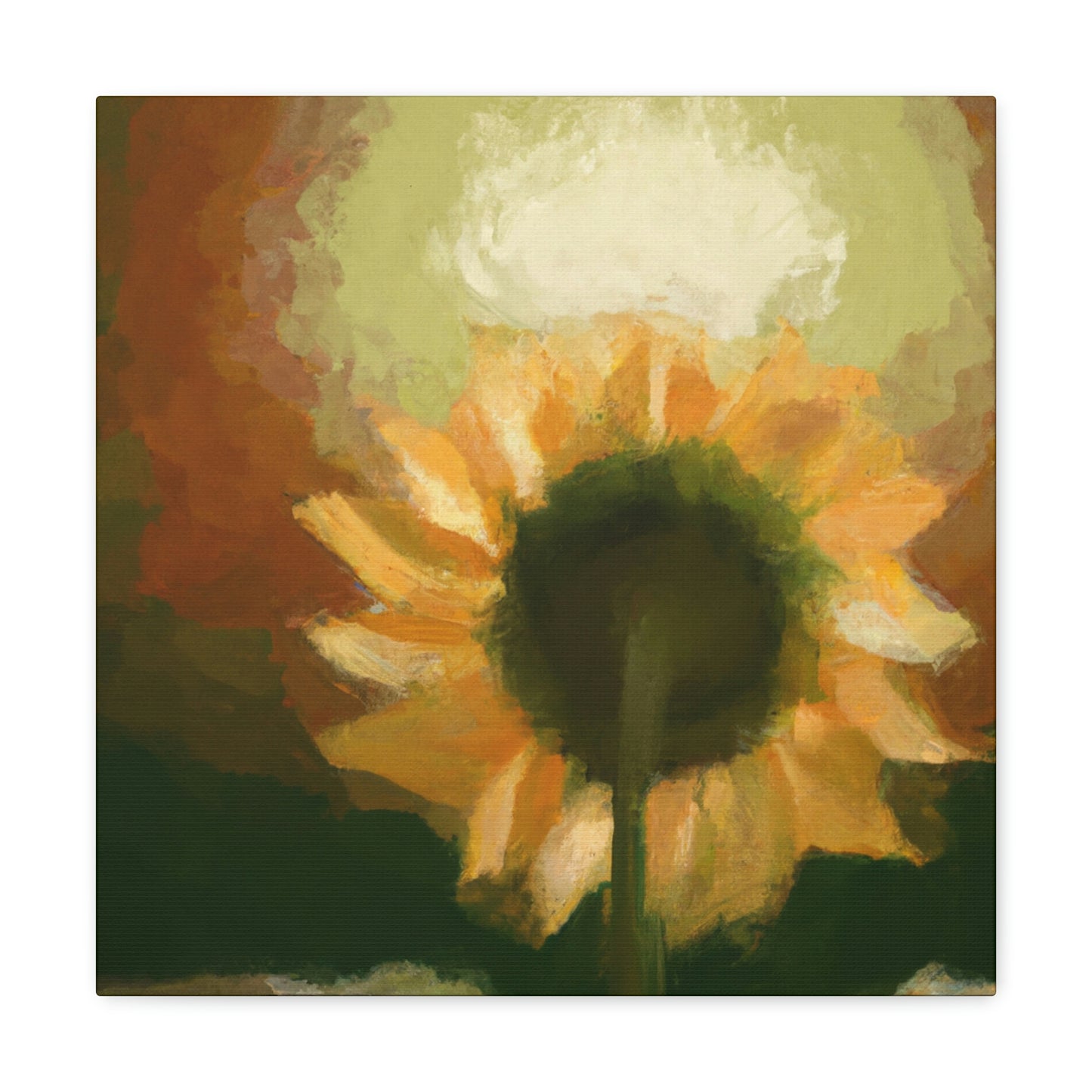 "Heavenly Sunflower Splendor" - Canvas