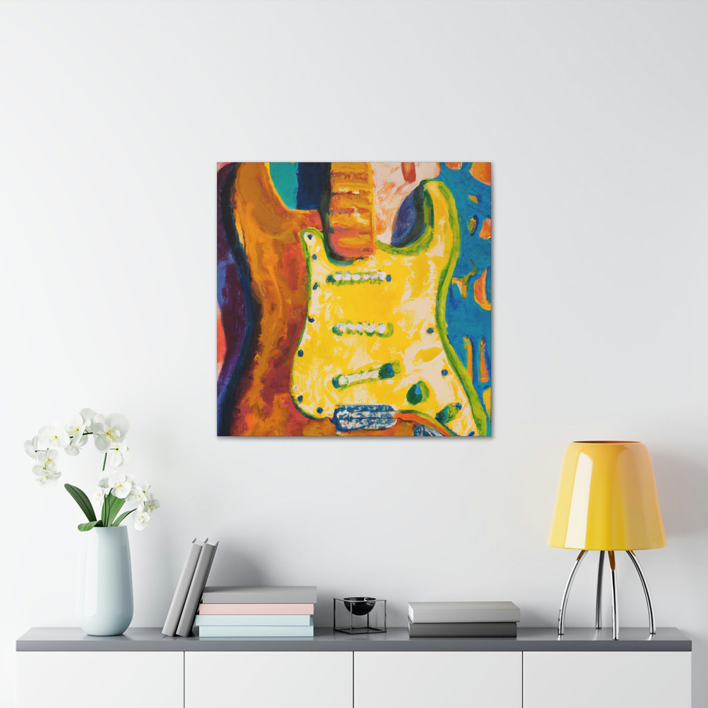 Fender Through Expressionism - Canvas