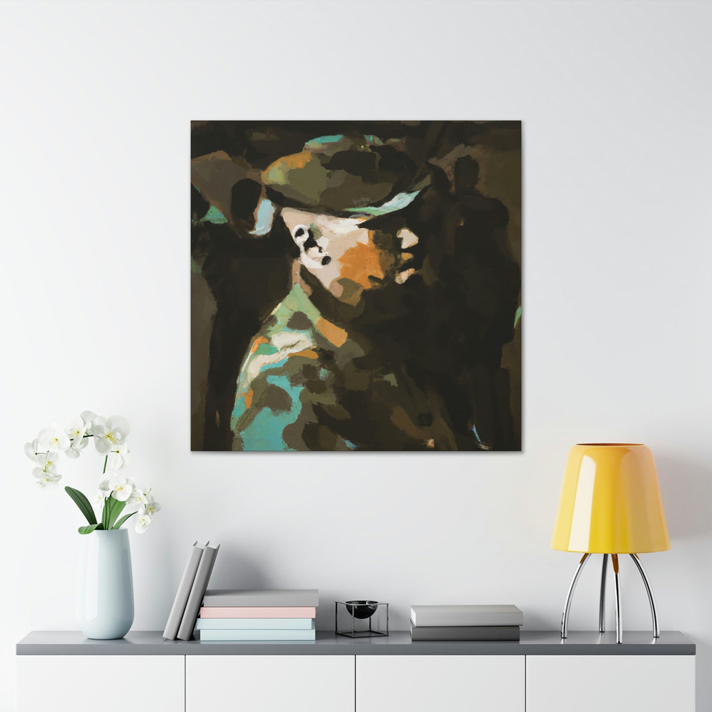 Combat Medic Courageous - Canvas