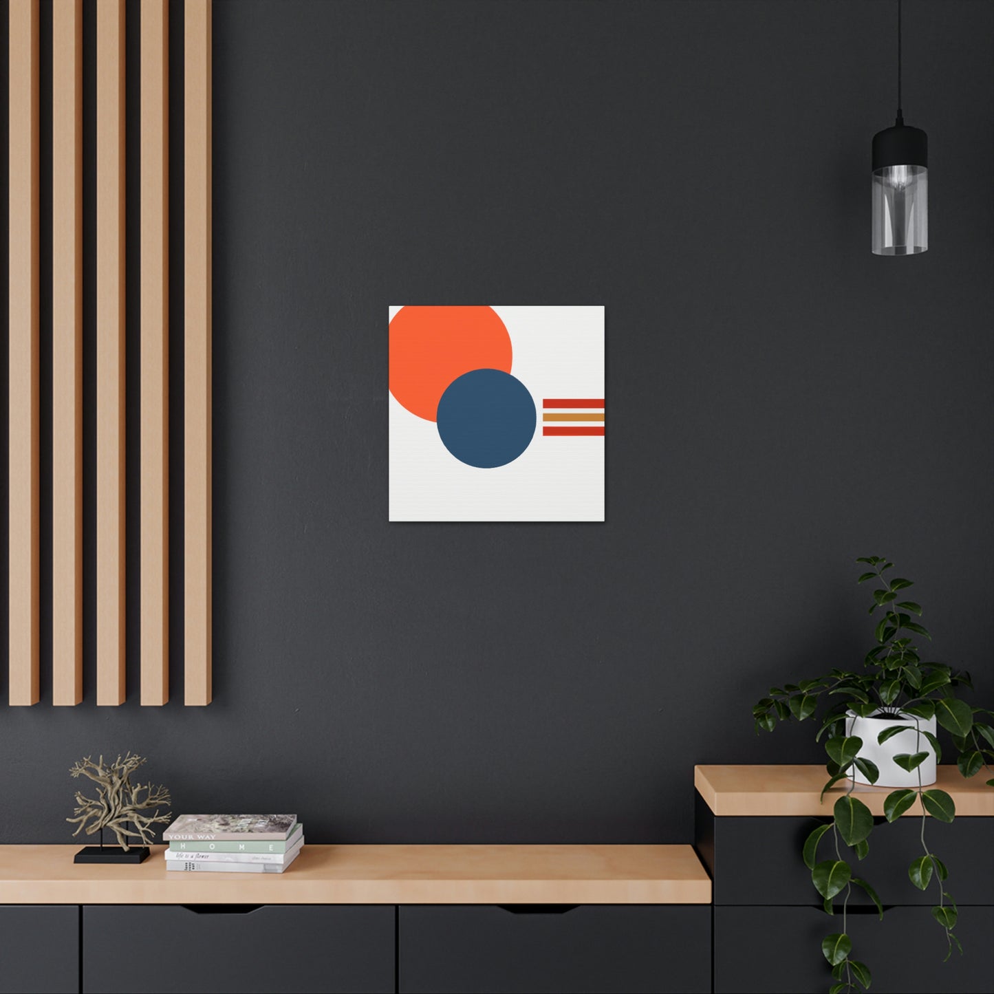 "Clear Sunrise Minimalism" - Canvas