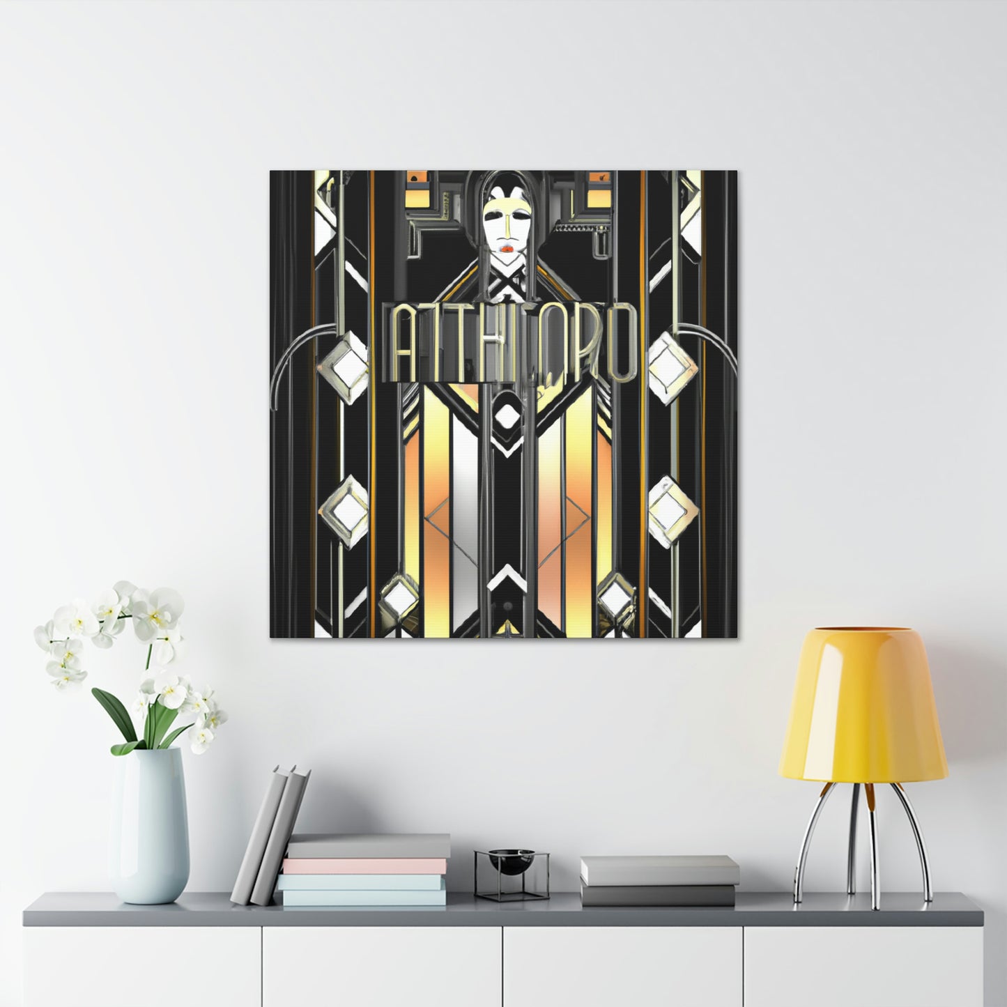 Dazzling Disco Deco - Canvas