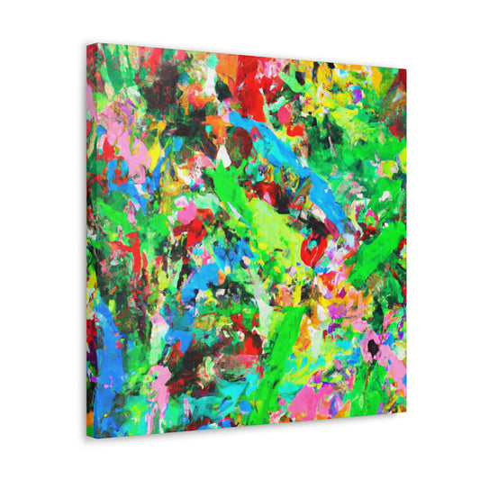 "Colorful Flowing Emotion" - Canvas