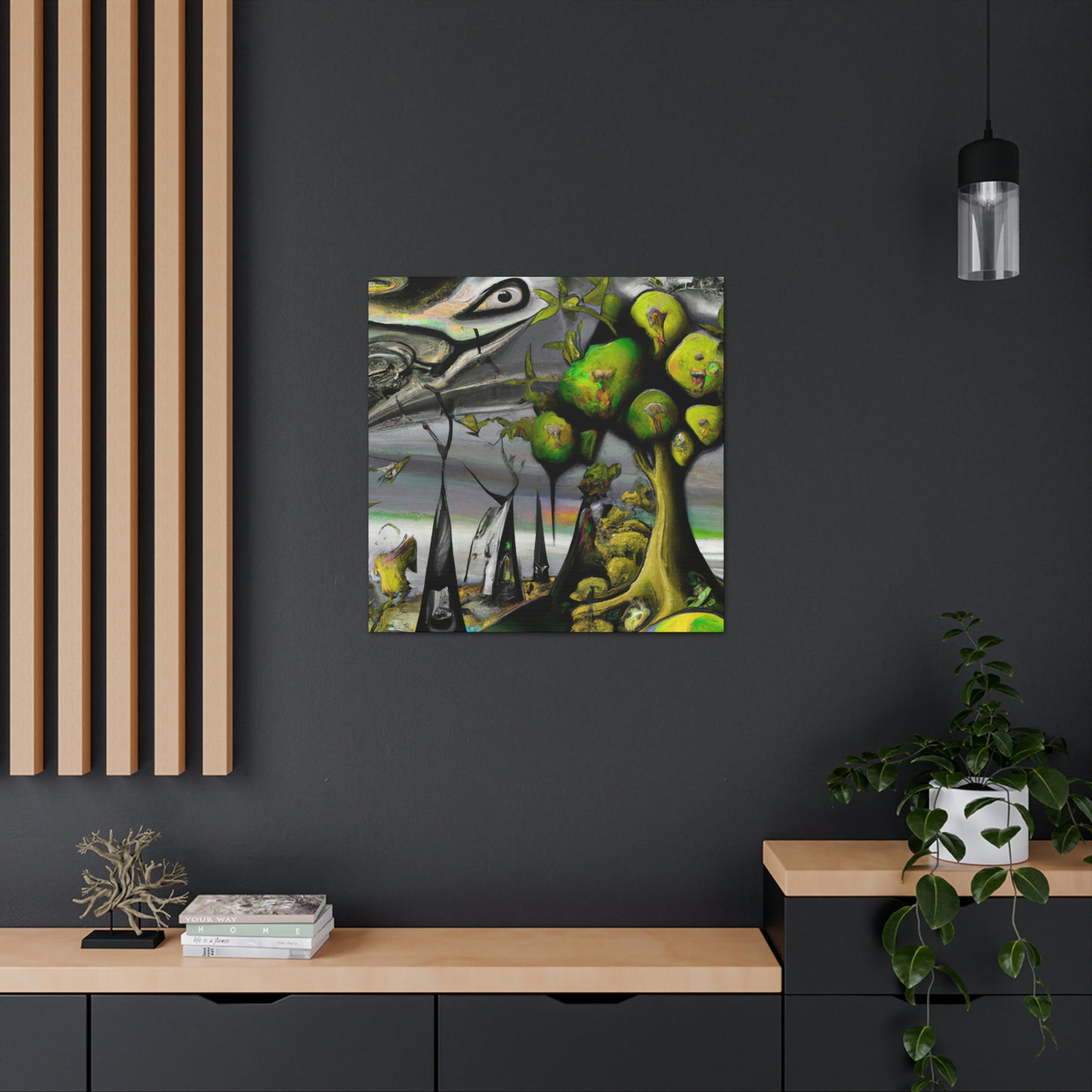 "Dreaming in the Forest" - Canvas