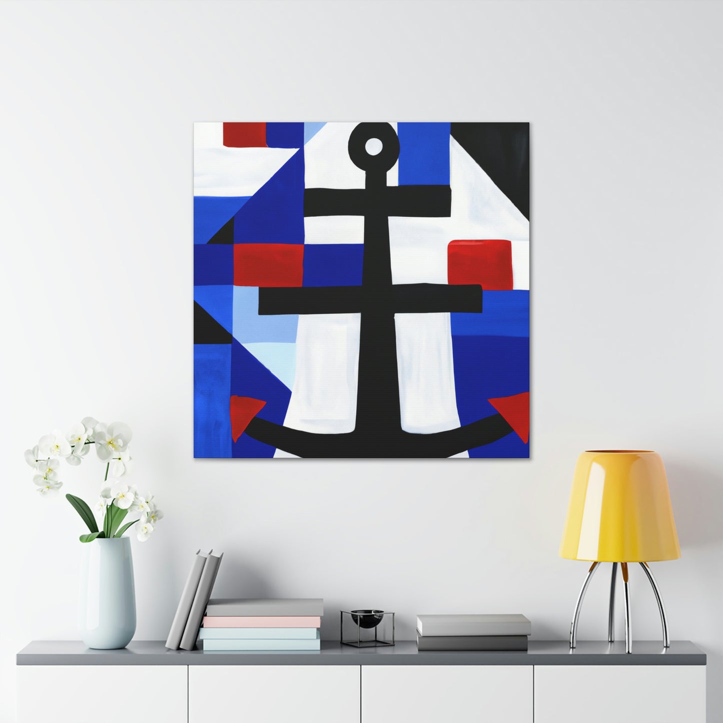 "Anchoring the Abstract" - Canvas