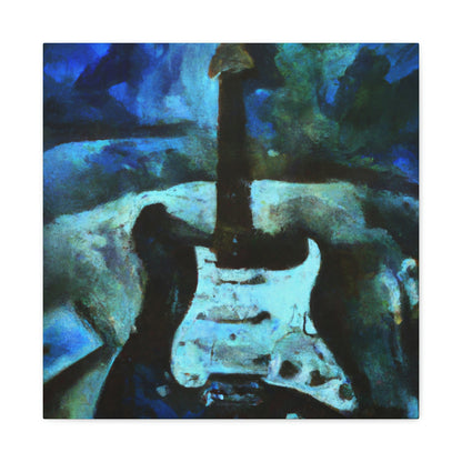 Fender in Abstract Forms - Canvas