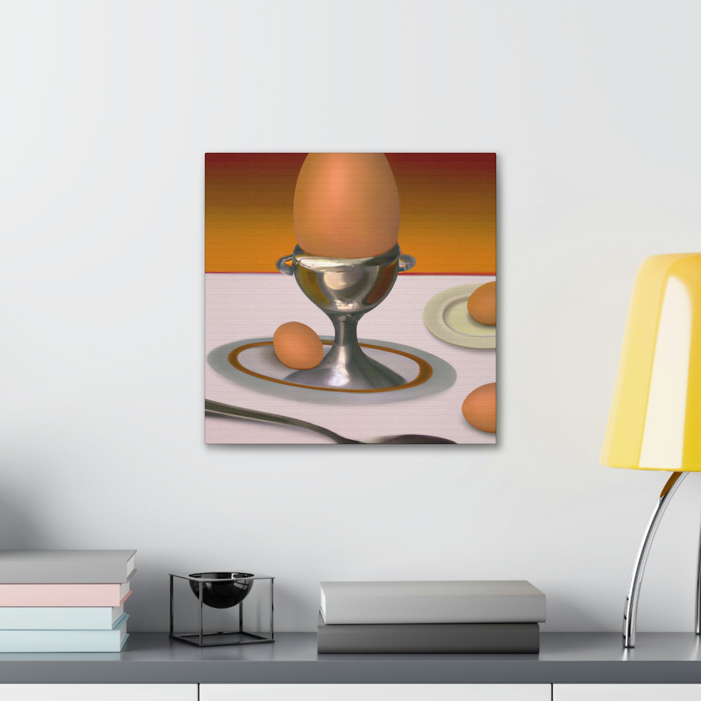 Eggs in Dreamscapes - Canvas