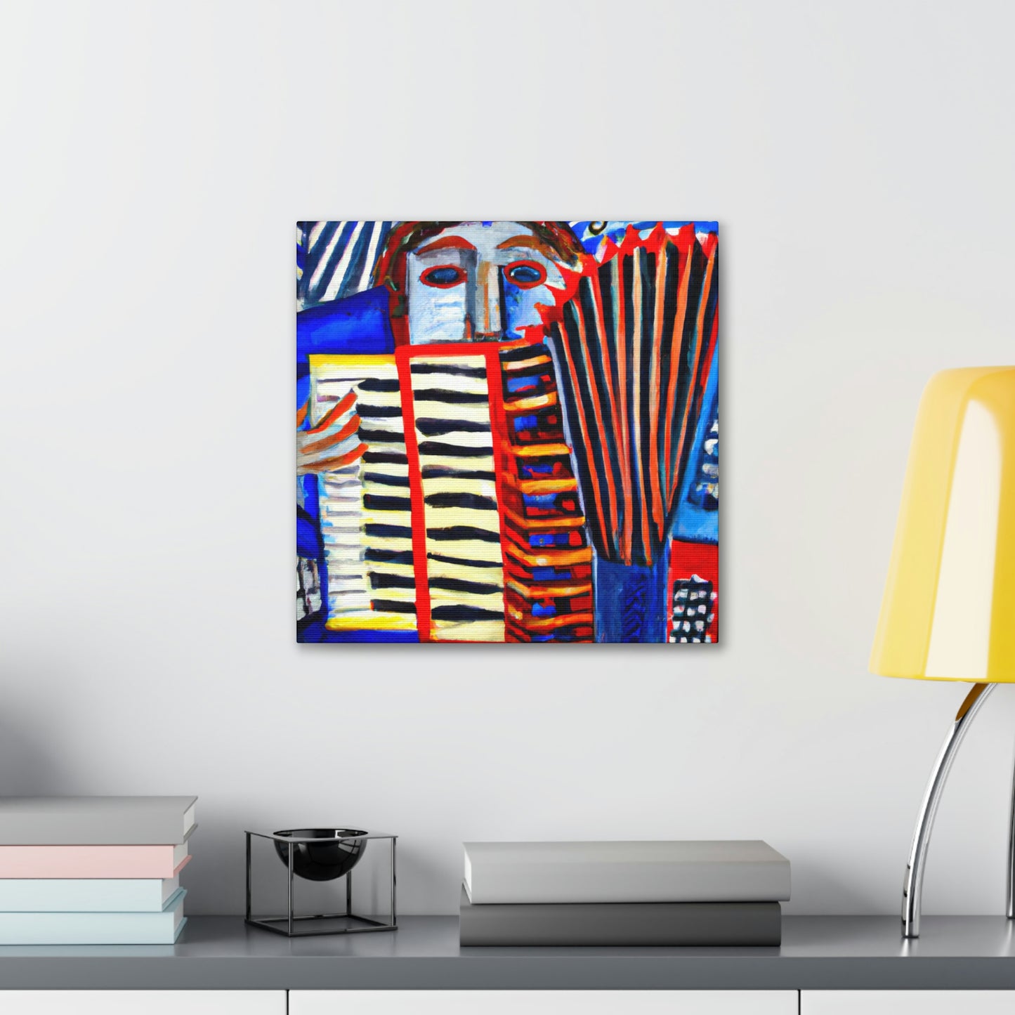 Accordion and Expressionism - Canvas