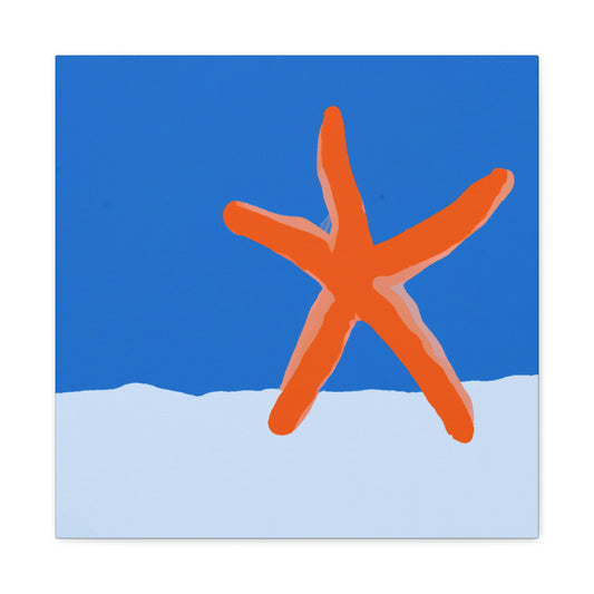 "Starfish in Minimalism" - Canvas