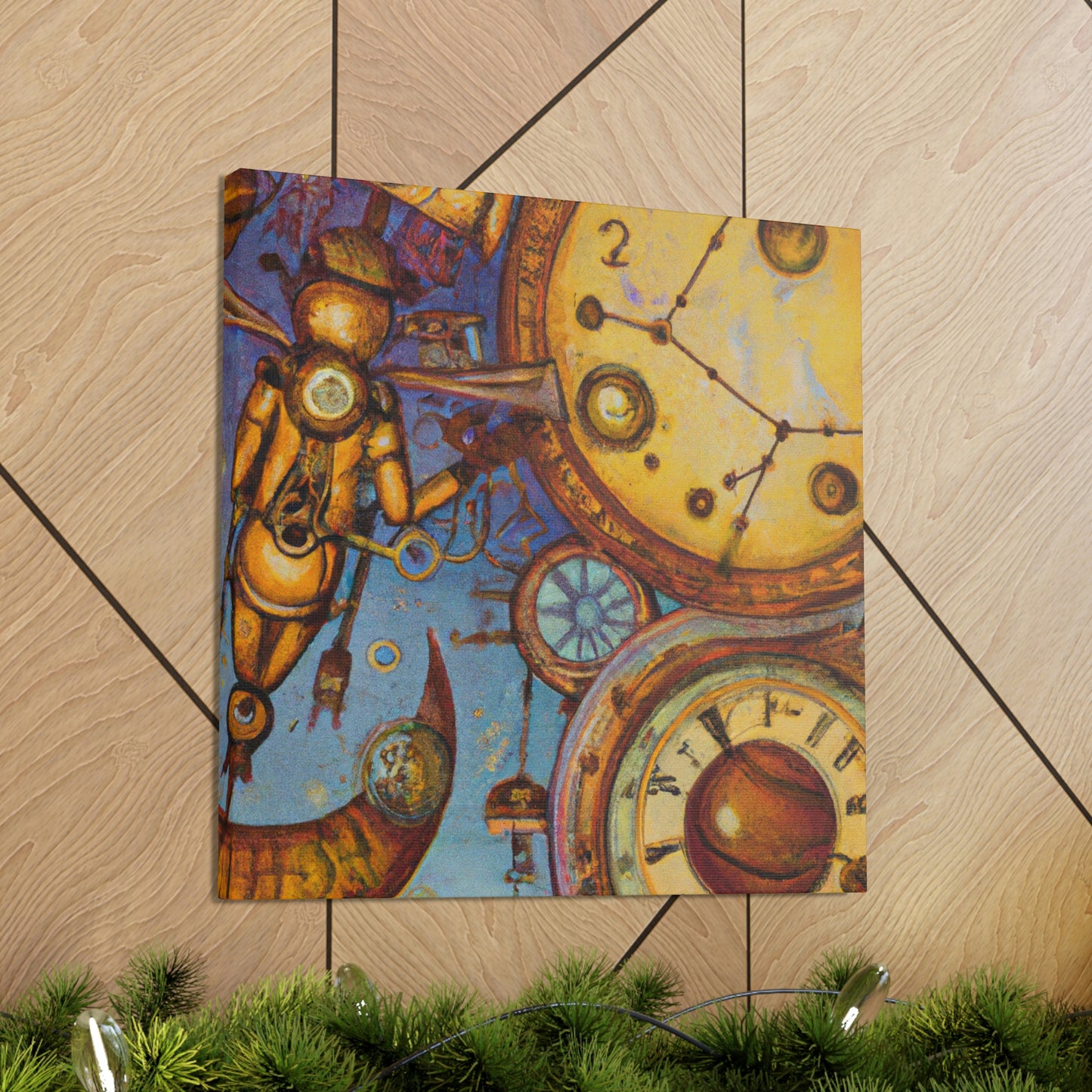 "Eternal Mercurial Clockwork" - Canvas