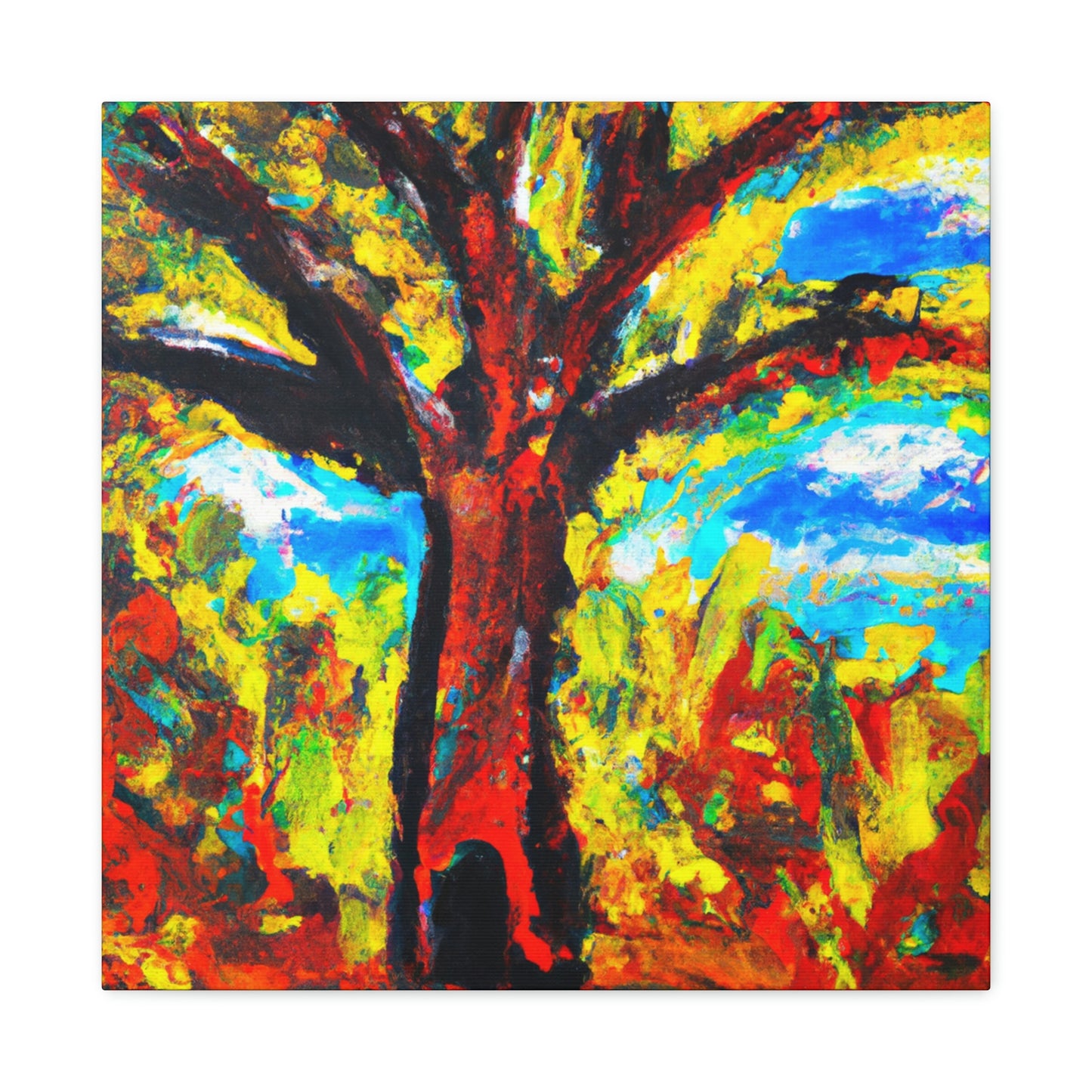 Oak Tree Reconciled - Canvas