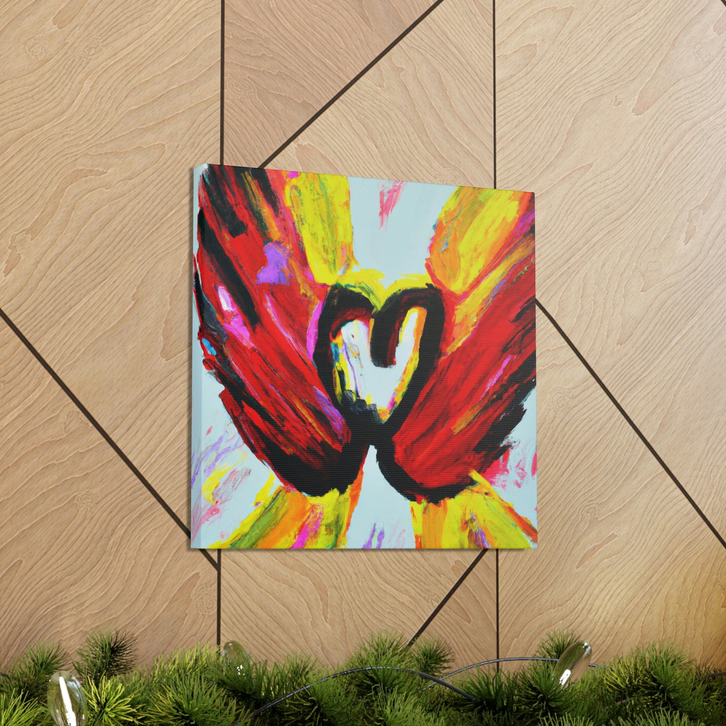 Love's Angelic Wings - Canvas