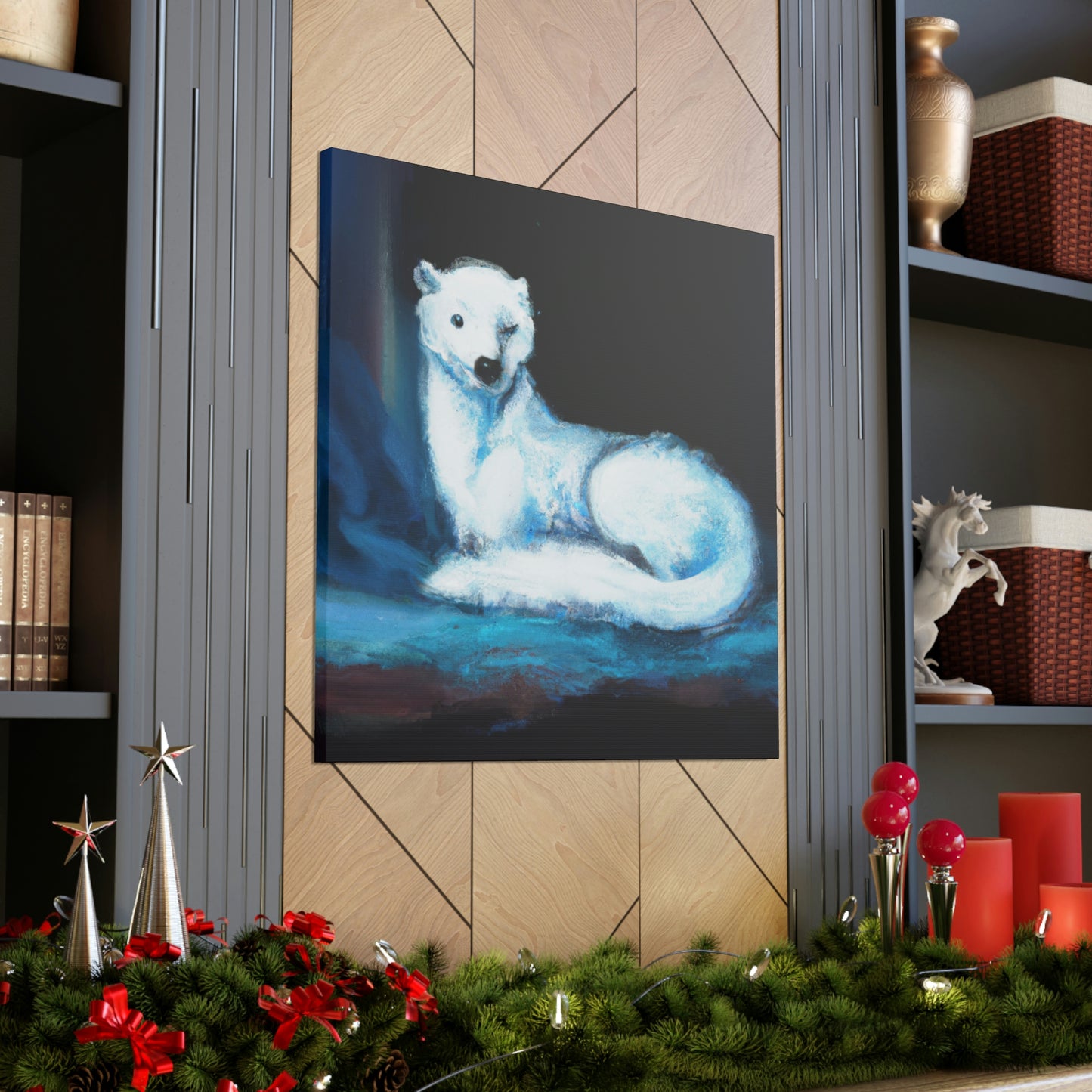 Ermine Regal Splendor - Canvas