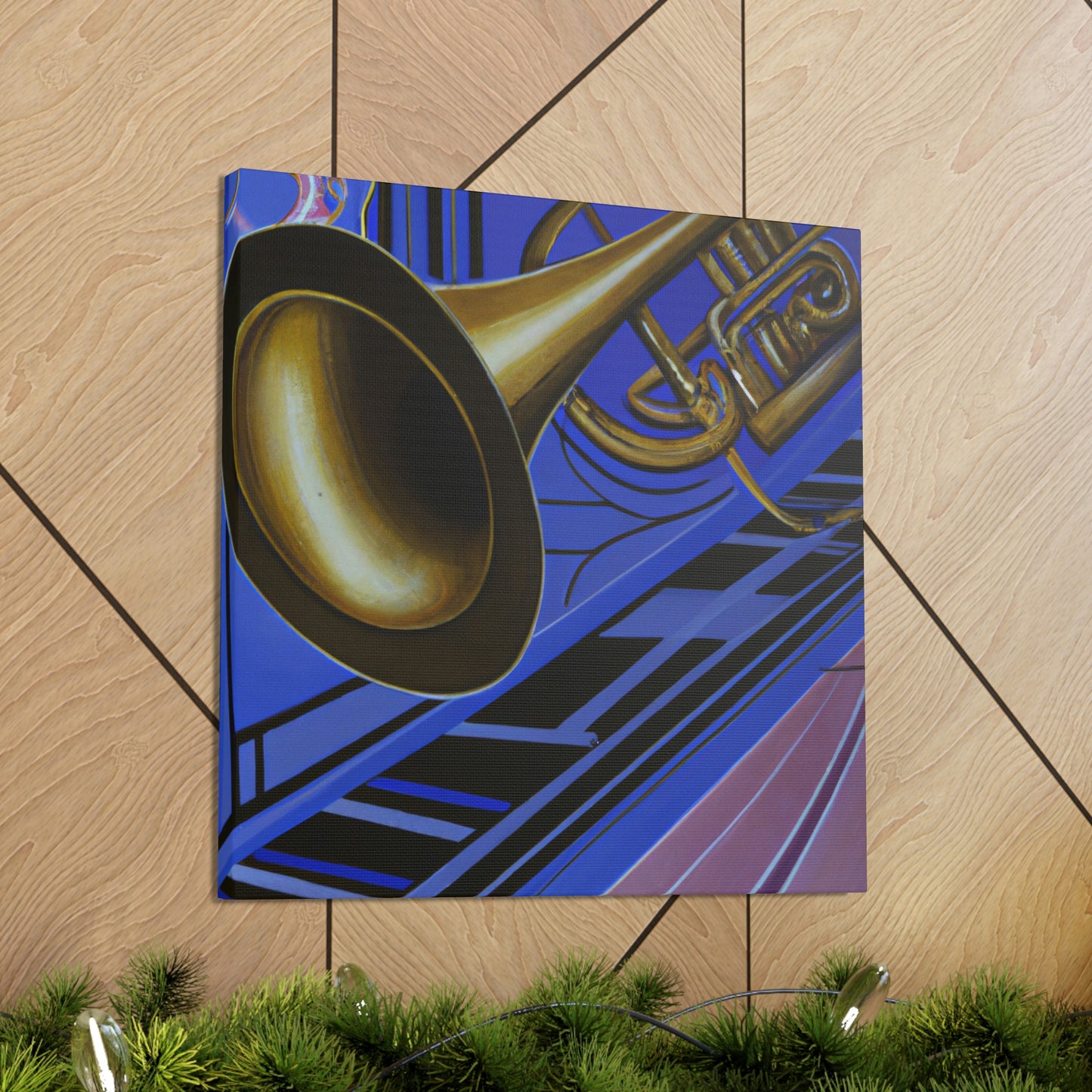 Sonic Summer Trumpet. - Canvas