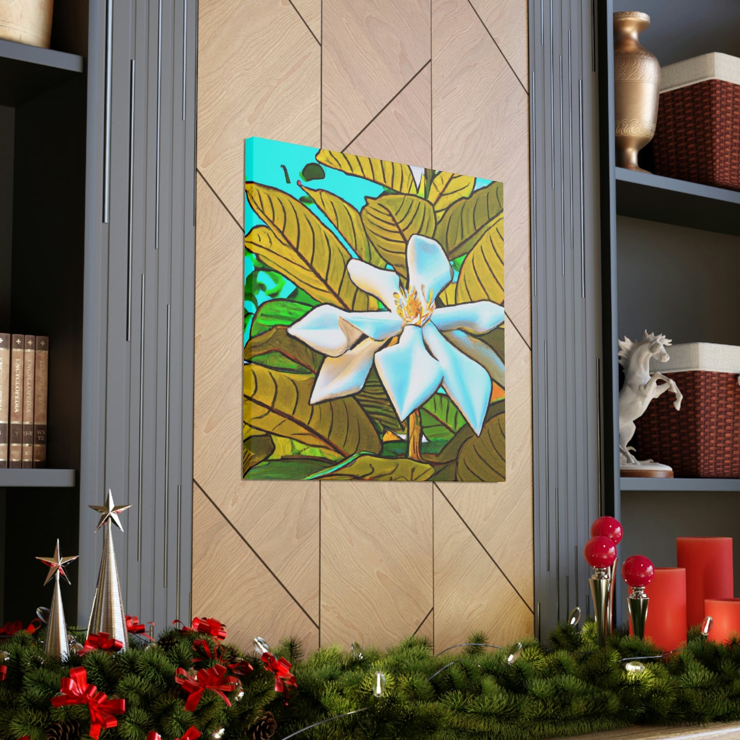 Gardenia Pop Pop Art - Canvas