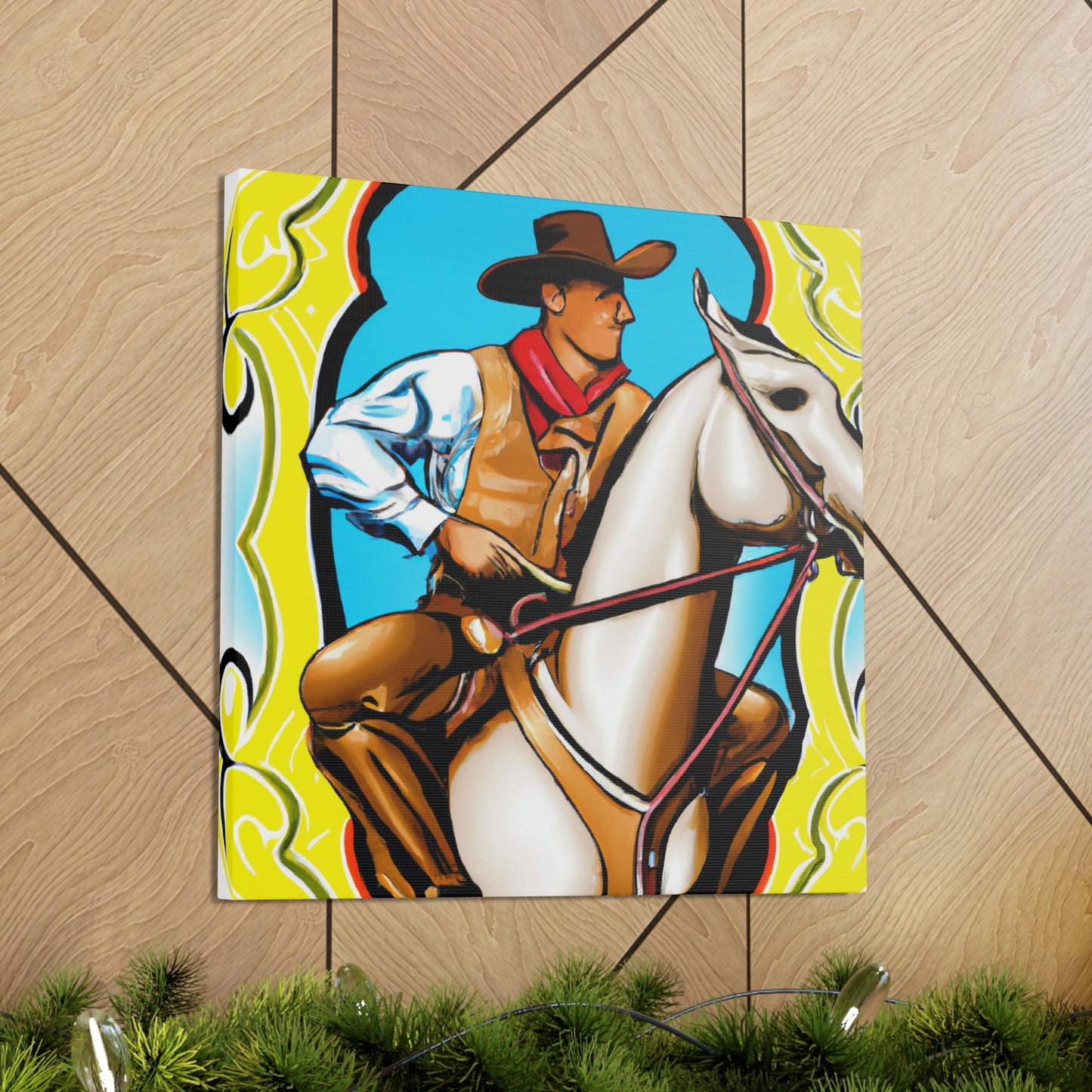 "Rodeo in Neoclassicism" - Canvas