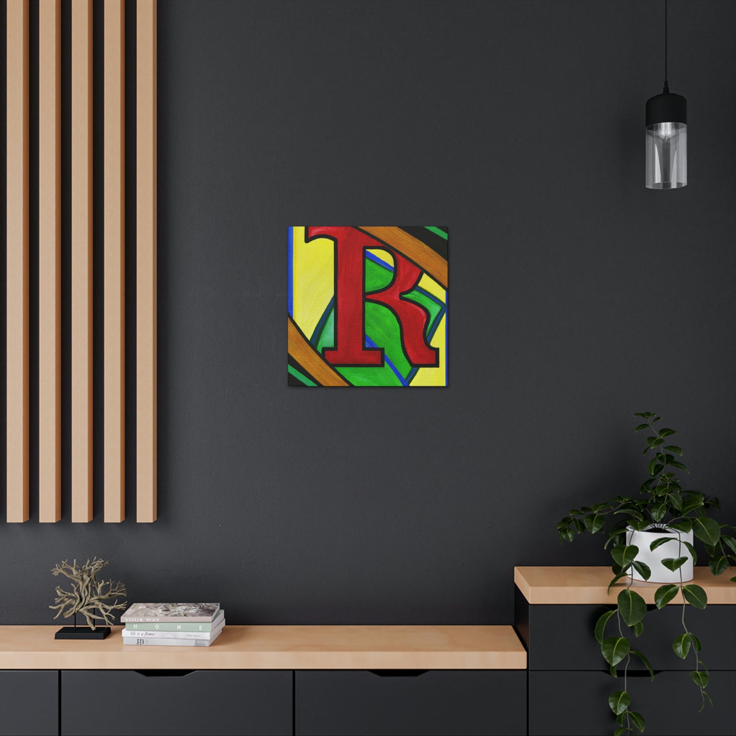 "Rising Art Deco Beauty" - Canvas