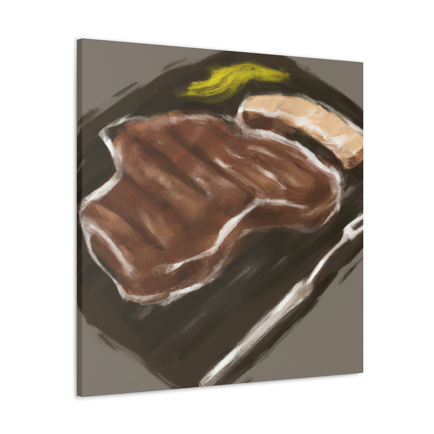 "Steak Barbecue Delights" - Canvas