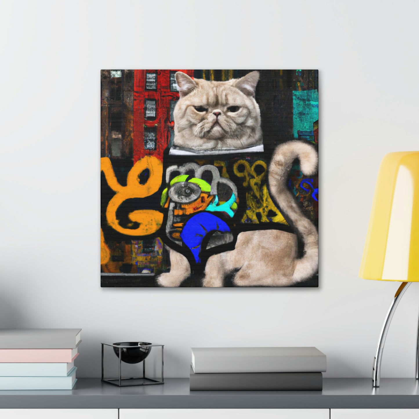 Kitty in Splendour - Canvas