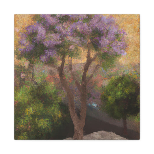 Jacaranda Tree Magic - Canvas