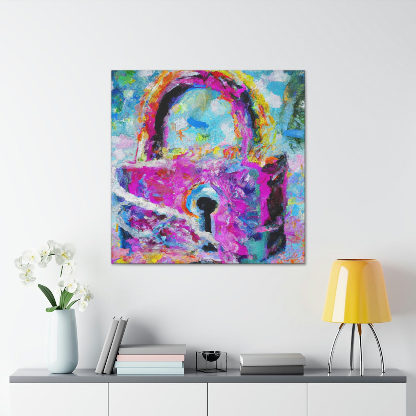 "Love Locks Emanate" - Canvas