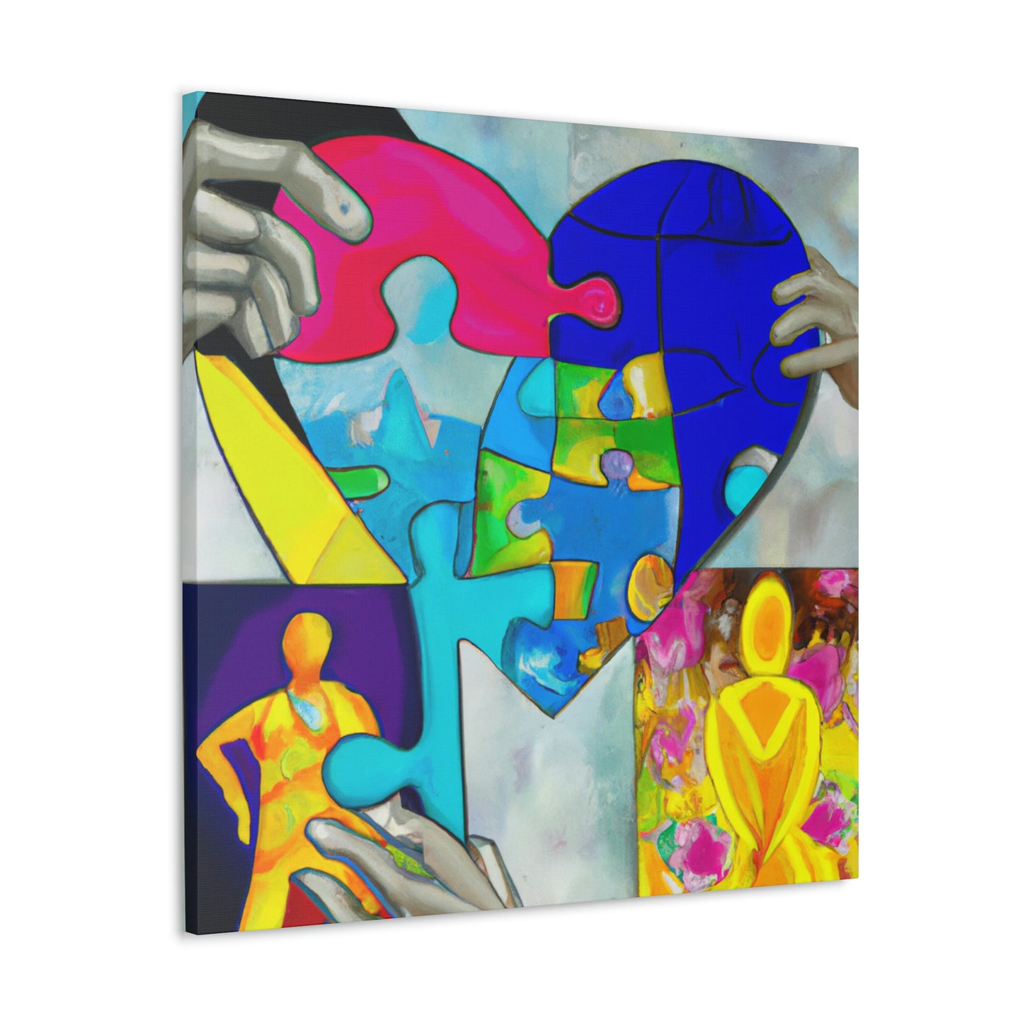 Love's Unsolved Puzzle - Canvas