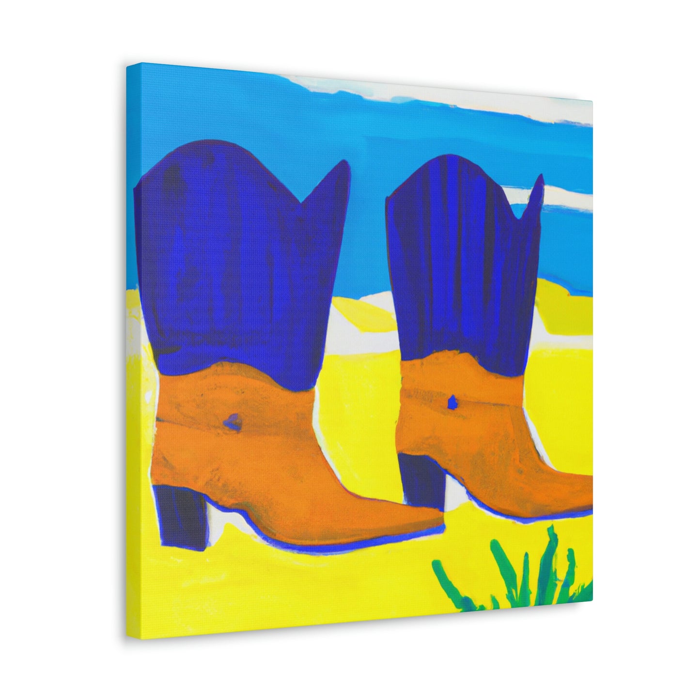 Boots in Pop Art - Canvas