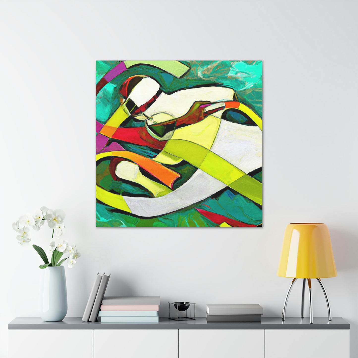 "Swim Through Harmony" - Canvas