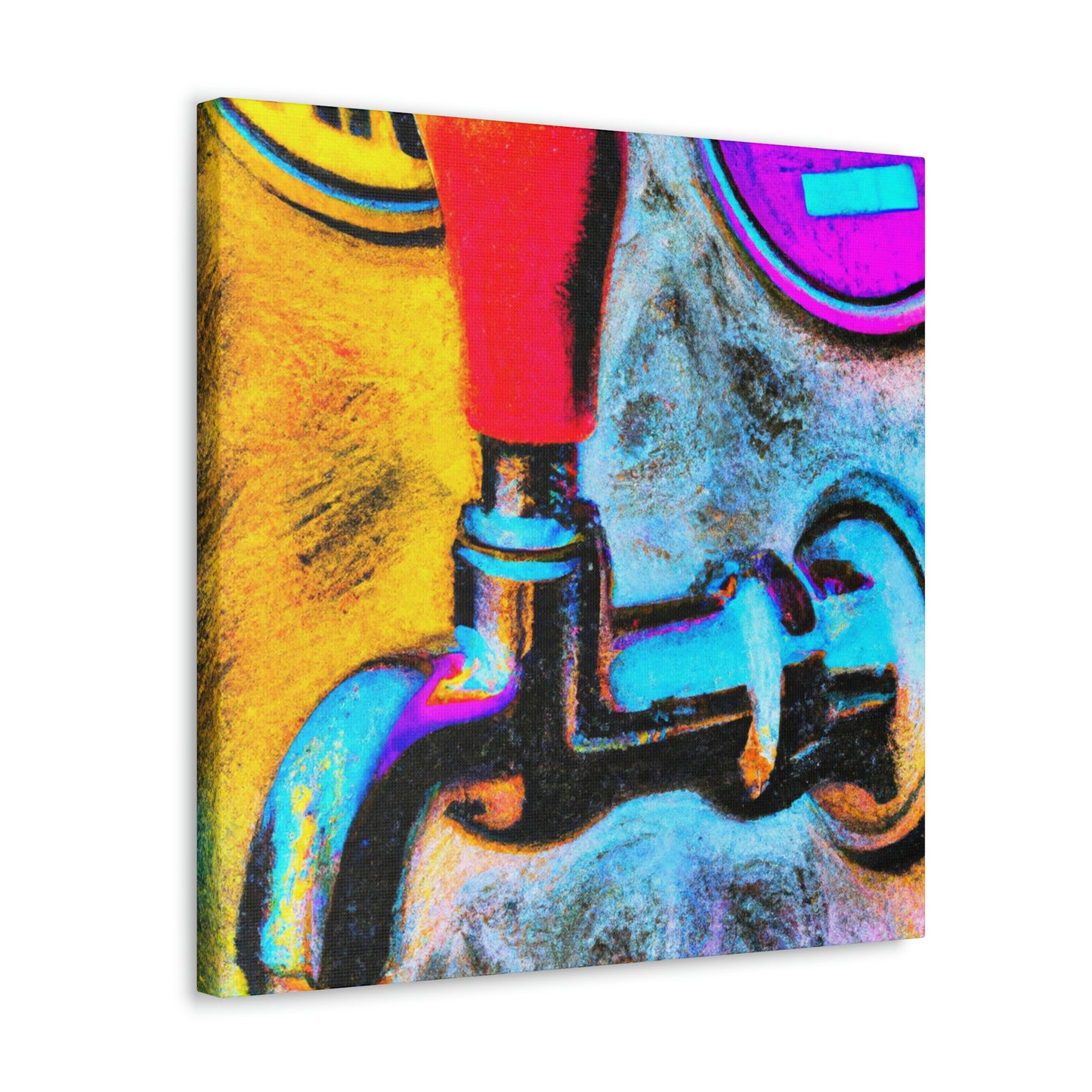 Bar Time Bubbles - Canvas