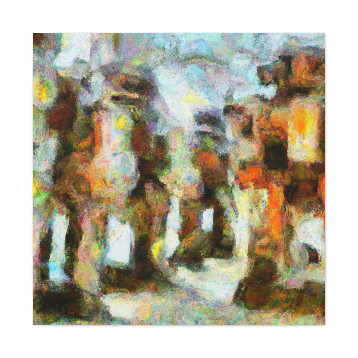 Robots of Impressionism - Canvas