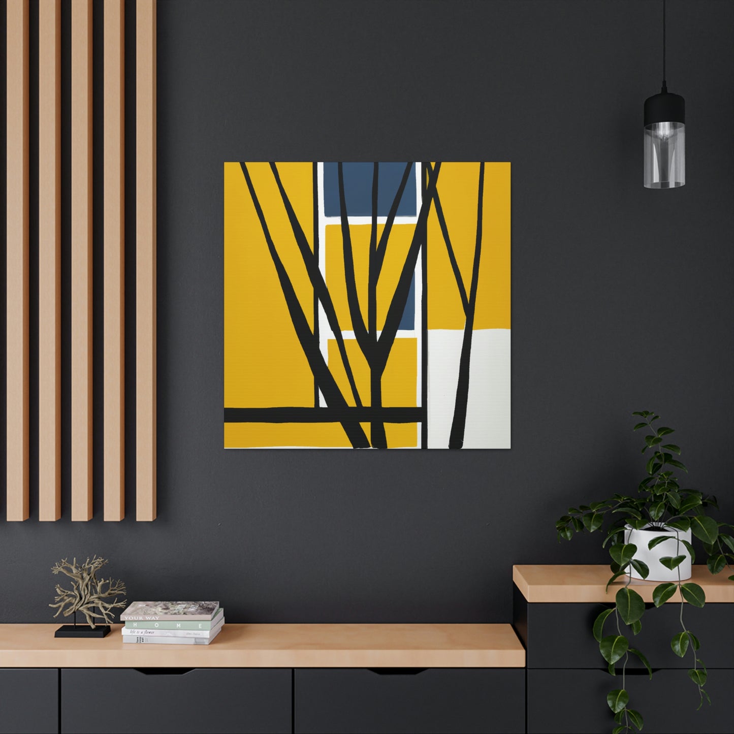 Willow Tree Reflection - Canvas