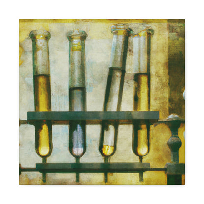 "Test Tube Alchemy Vision" - Canvas