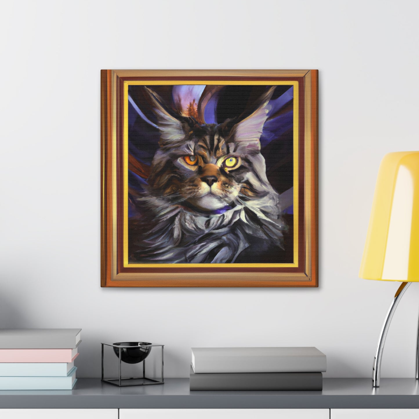 Creative Feline Splendor - Canvas