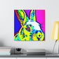 Rabbit in Pop Art - Canvas