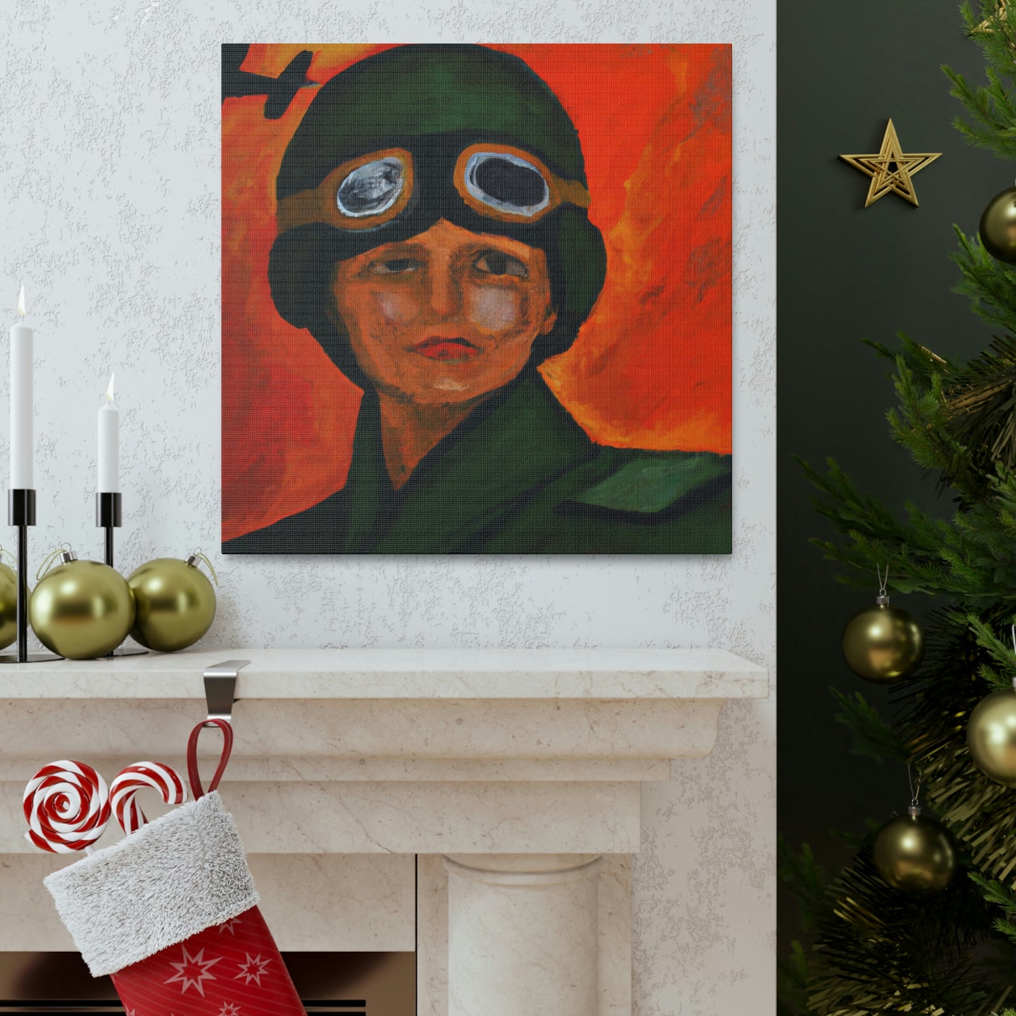 "Flight of the Aviator" - Canvas