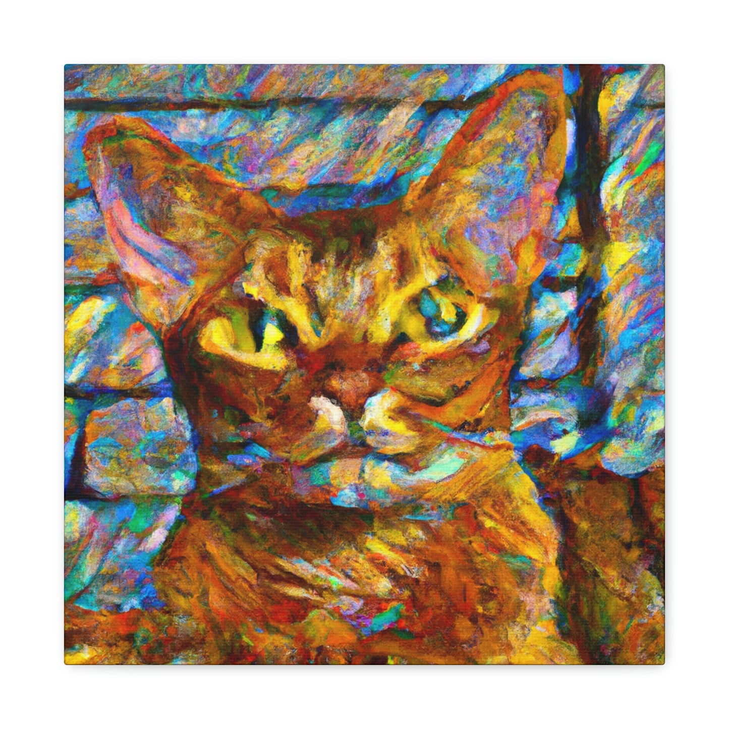 Wild Abyssinian Fauvism - Canvas