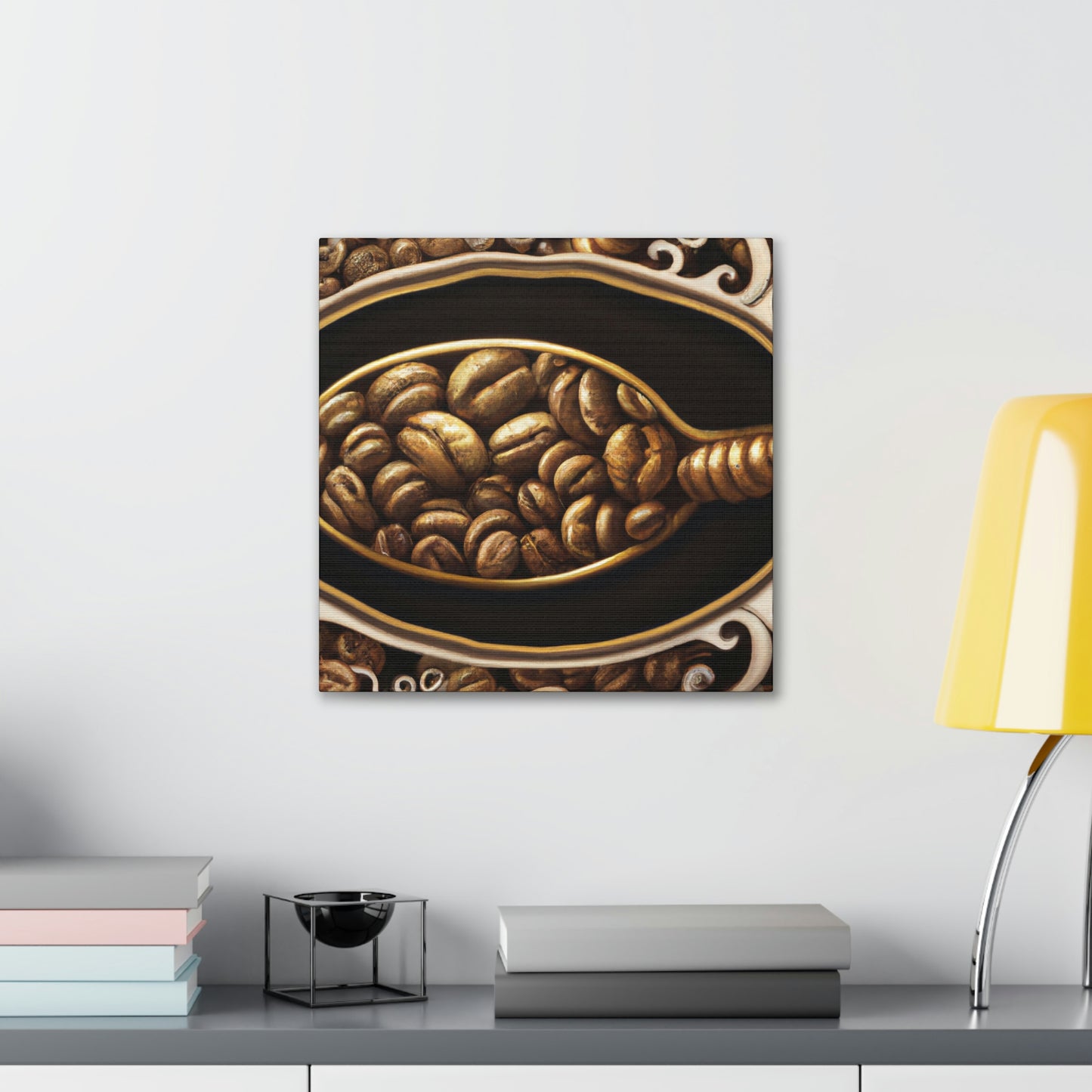 "Coffee Beans Harvested" - Canvas