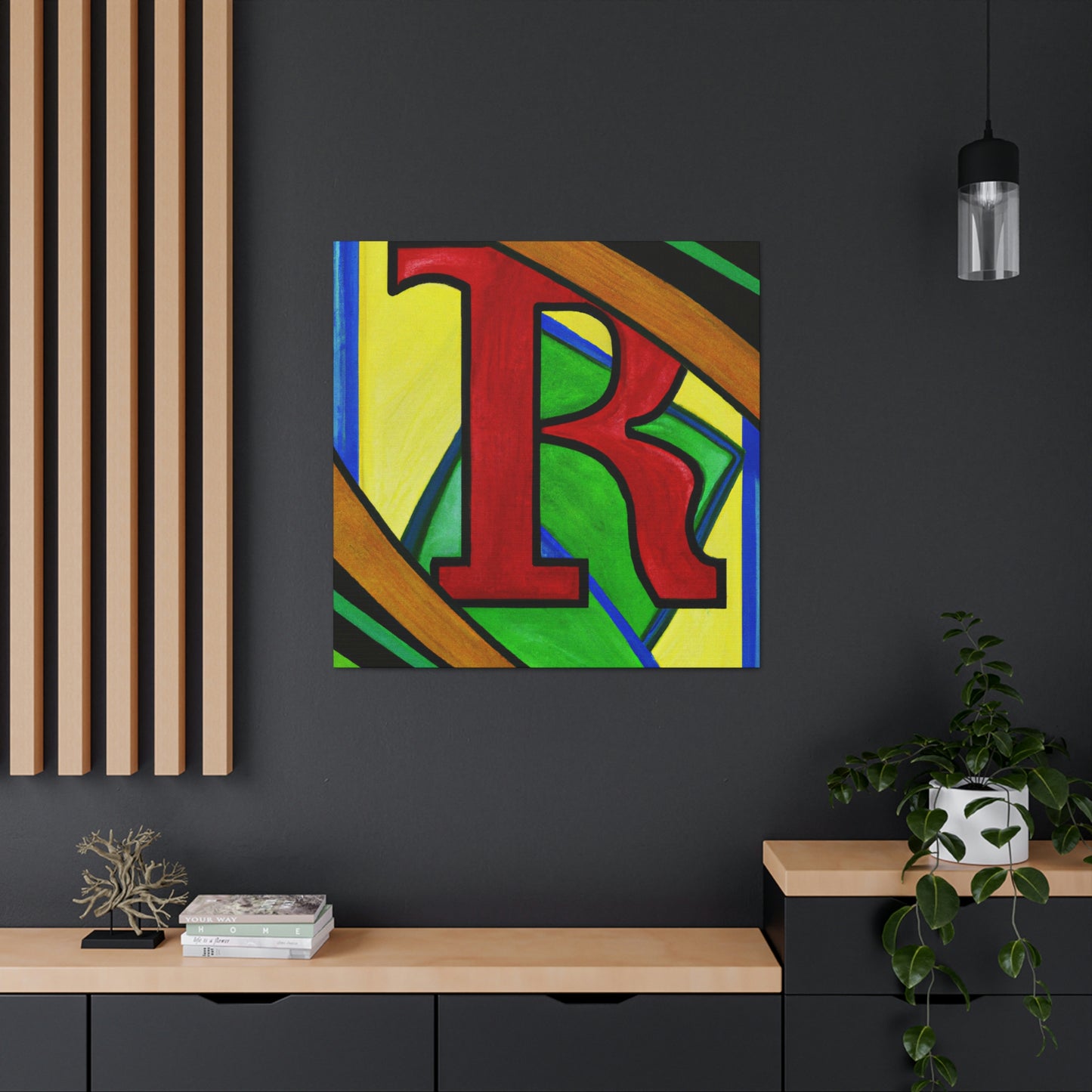 "Rising Art Deco Beauty" - Canvas