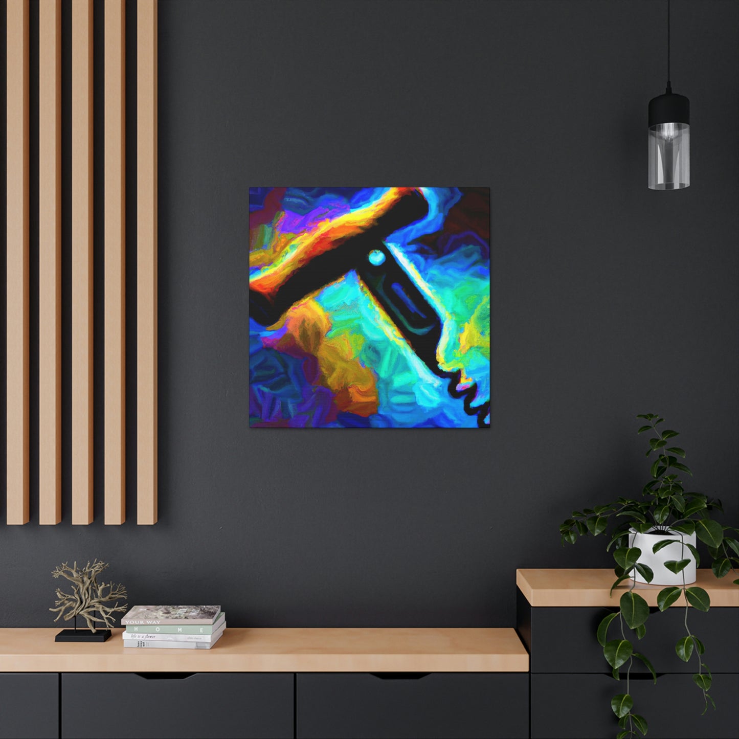 "Corkscrew in Fauvism" - Canvas