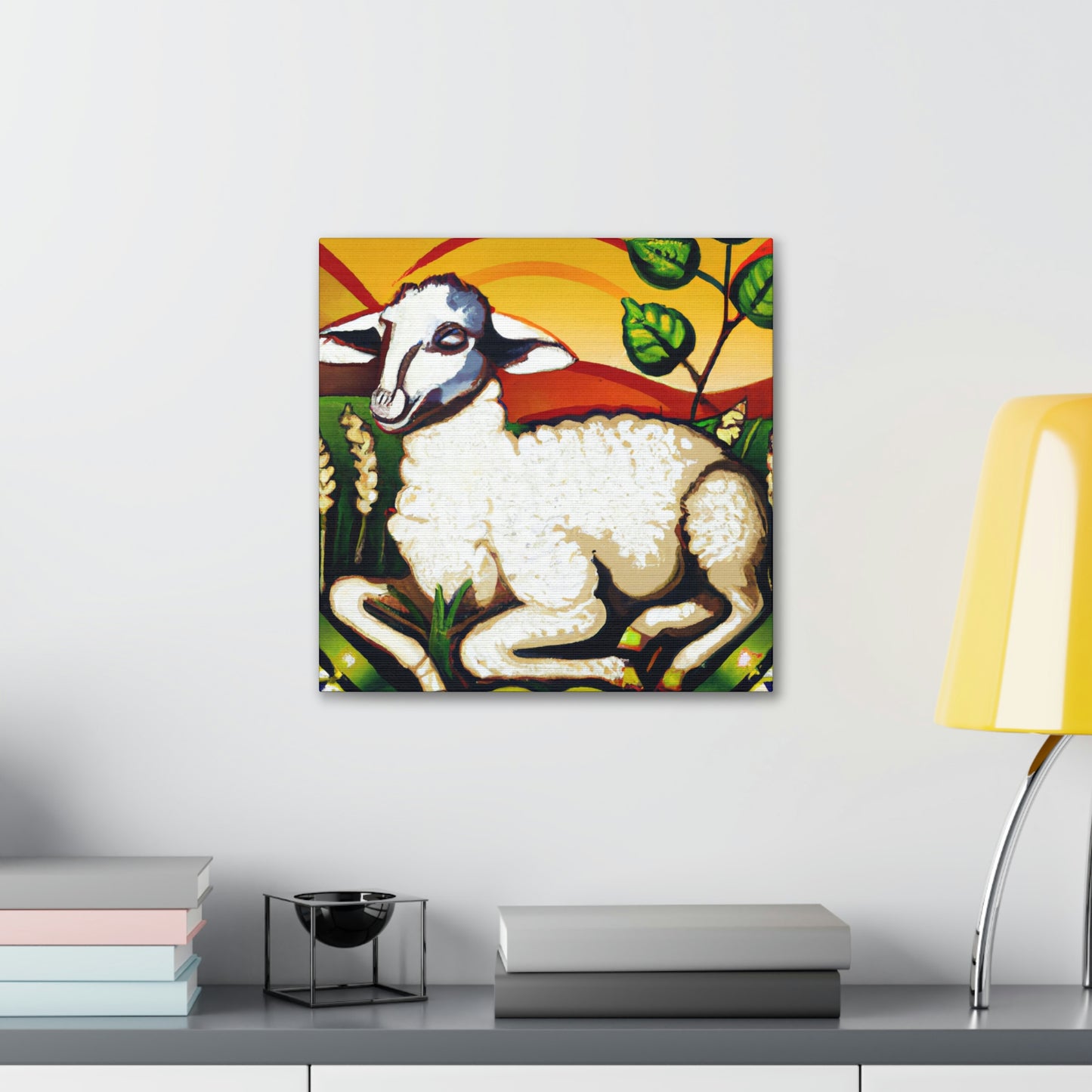 Lamb of Enchantment - Canvas