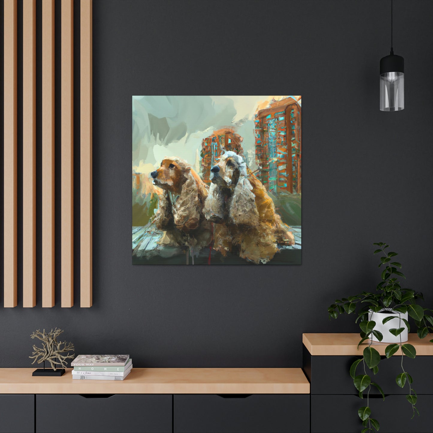 "Fur and Whiskers Relaxing" - Canvas