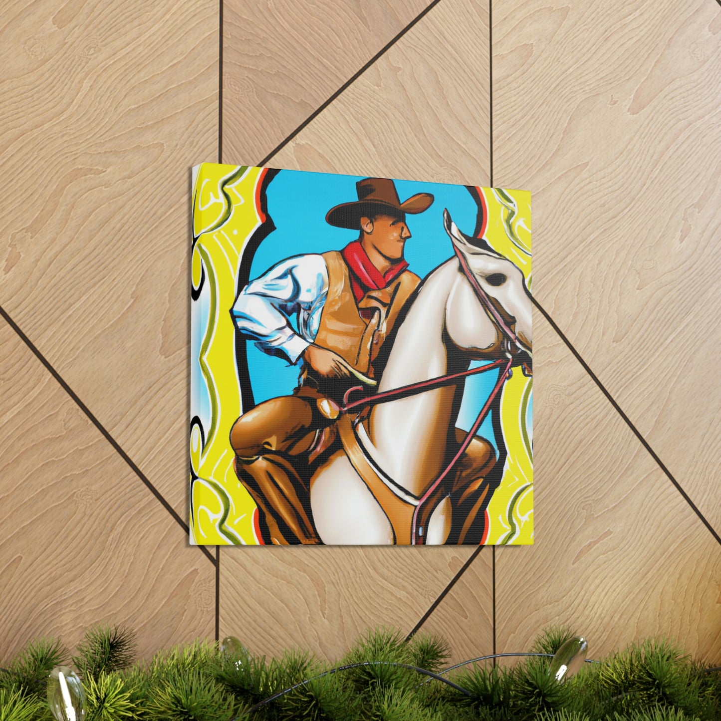 "Rodeo in Neoclassicism" - Canvas