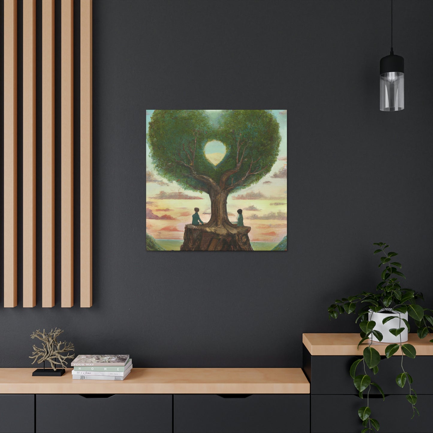 Love Tree Enchantment - Canvas