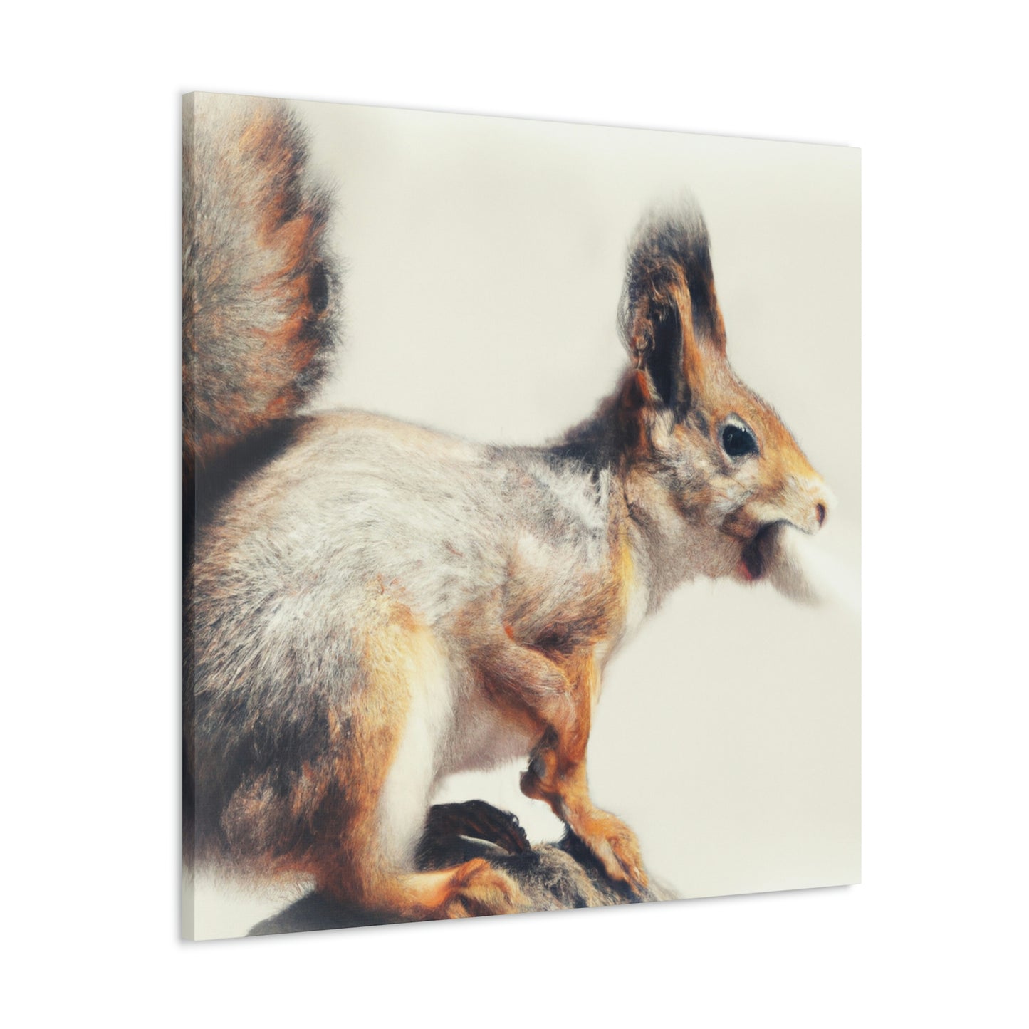 Squirrel In Repose - Canvas